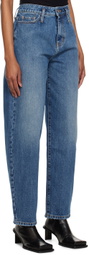 HALFBOY Blue Oversized Jeans