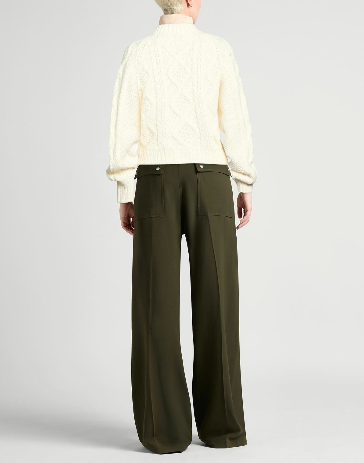 Area Womens Cardigan Ivory
