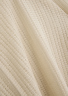 Vince Textured Cashmere-blend T-shirt Cream