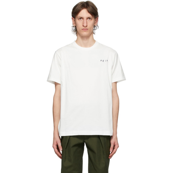 Feit White Logo T-Shirt Feit