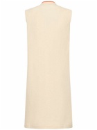 ADIDAS ORIGINALS - Logo Print V-neck Dress