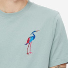 By Parra Men's The Common Crane T-Shirt in Pistache