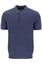 Cotton Knit Polo Shirt Baracuta