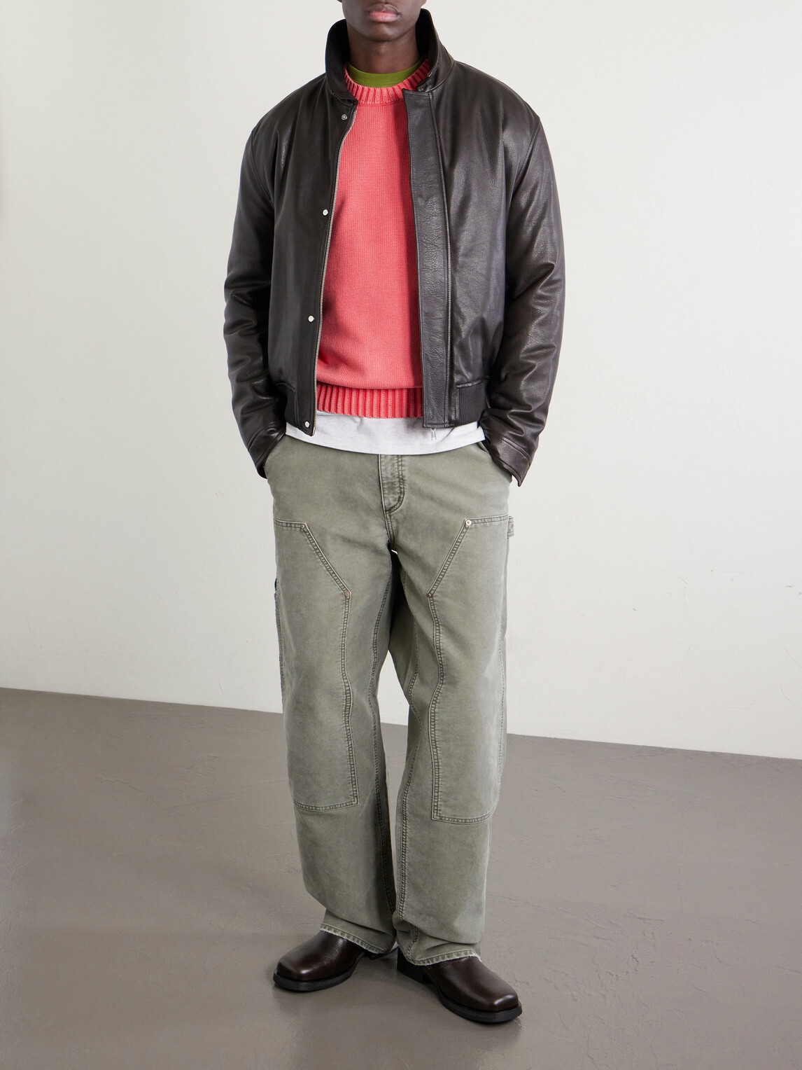 Aimé Leon Dore - Cotton Sweater - Red