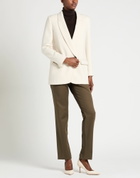 Brunello Cucinelli Womens Blazer in Ivory