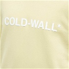 A-COLD-WALL* Men's Essental Logo Crew Sweat in Flaxen Beige