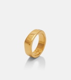 Toteme Signature18kt gold-plated ring