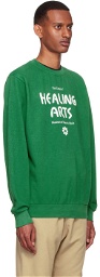 Museum of Peace & Quiet Green Cotton Sweatshirt