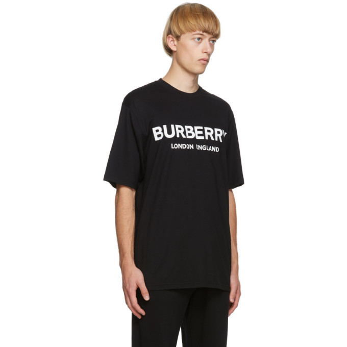 Burberry Black Logo Letchford T-Shirt Burberry