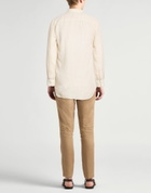 120% Lino Mens Shirt Cream