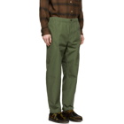 Engineered Garments Green Cotton Ripstop Trousers