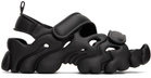 Collina Strada Black Melissa Edition Puff Sandals