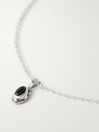 Jam Homemade - Skeleton College Sterling Silver Onyx Necklace