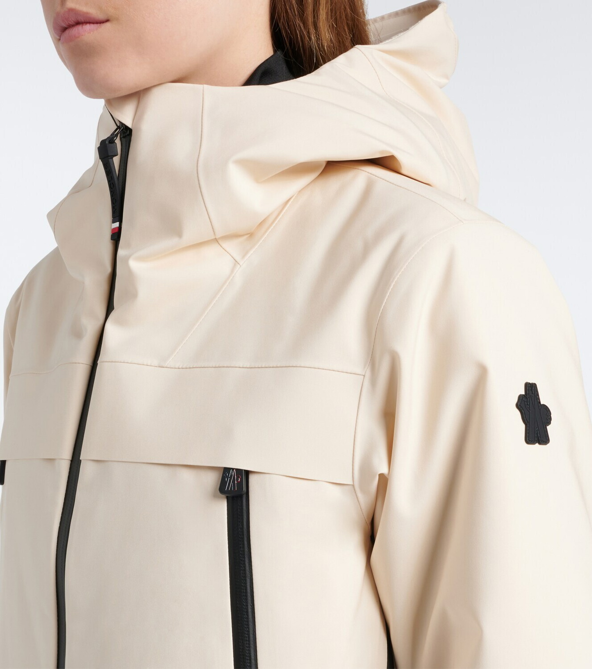 Moncler Grenoble Chanavey hooded ski jacket