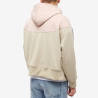 Palm Angels Men's Two Tone Track Jacket in Beige/Rose Dust