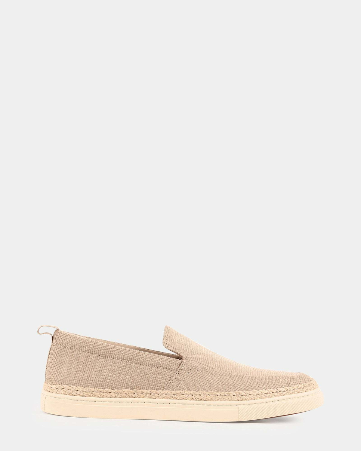 Steve Madden Hilo Loafers in Sand Fabric