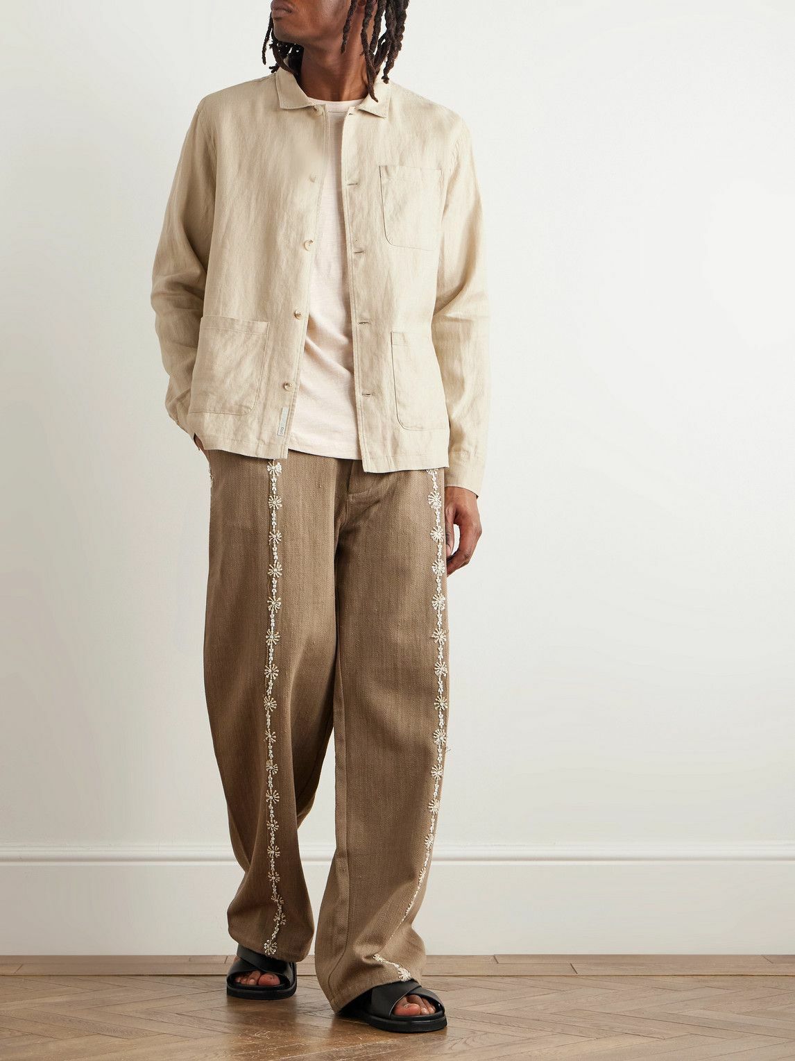 Onia - Linen Overshirt - Neutrals