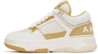 AMIRI White & Yellow MA-1 Sneakers