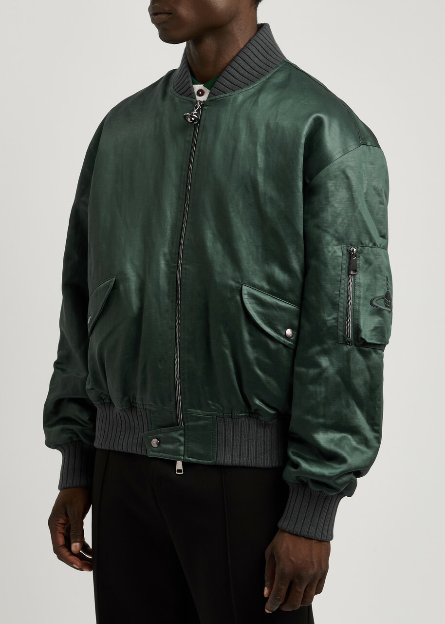【Vivienne Westwood】 BERNARD ボンバージャケット Multicolor Bernardo Bomber Jacket by Vivienne Westwood on Sale