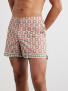Orlebar Brown - Setter Passetto Straight-Leg Printed Swim Shorts - Red