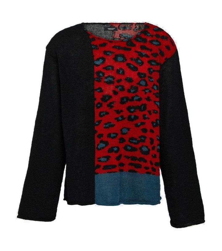 Photo: Undercover Leopard-print wool sweater