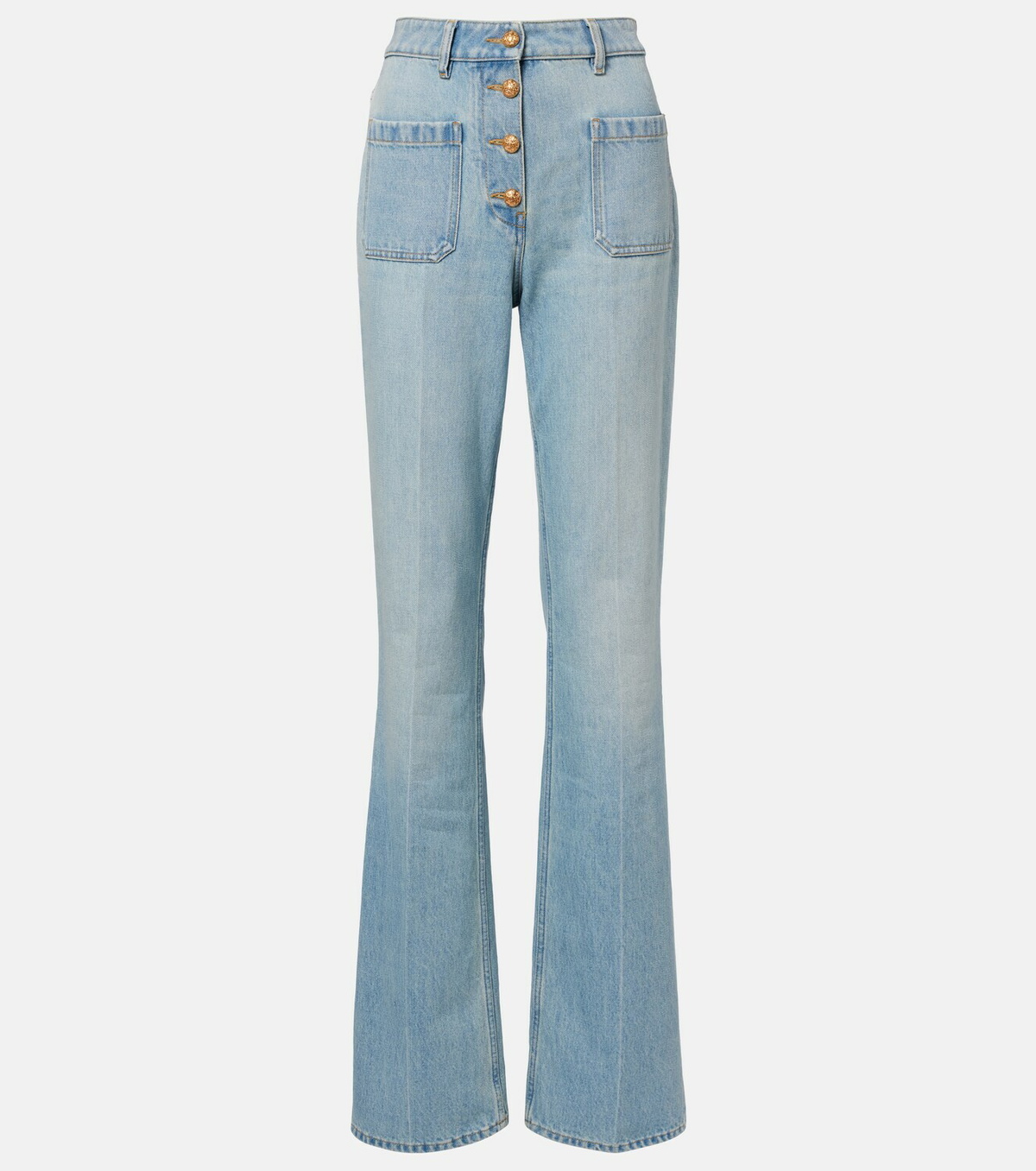 Valentino High-rise straight jeans