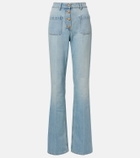 Valentino High-rise straight jeans