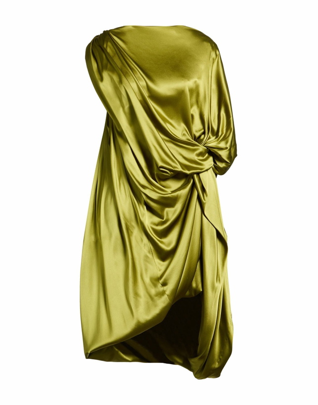 Photo: Dries Van Noten Womens Midi dress in Green