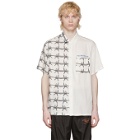 Filling Pieces White Barb Wire Resort Shirt