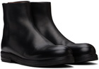 Marsèll Black Zucca Zeppa Ankle Boots