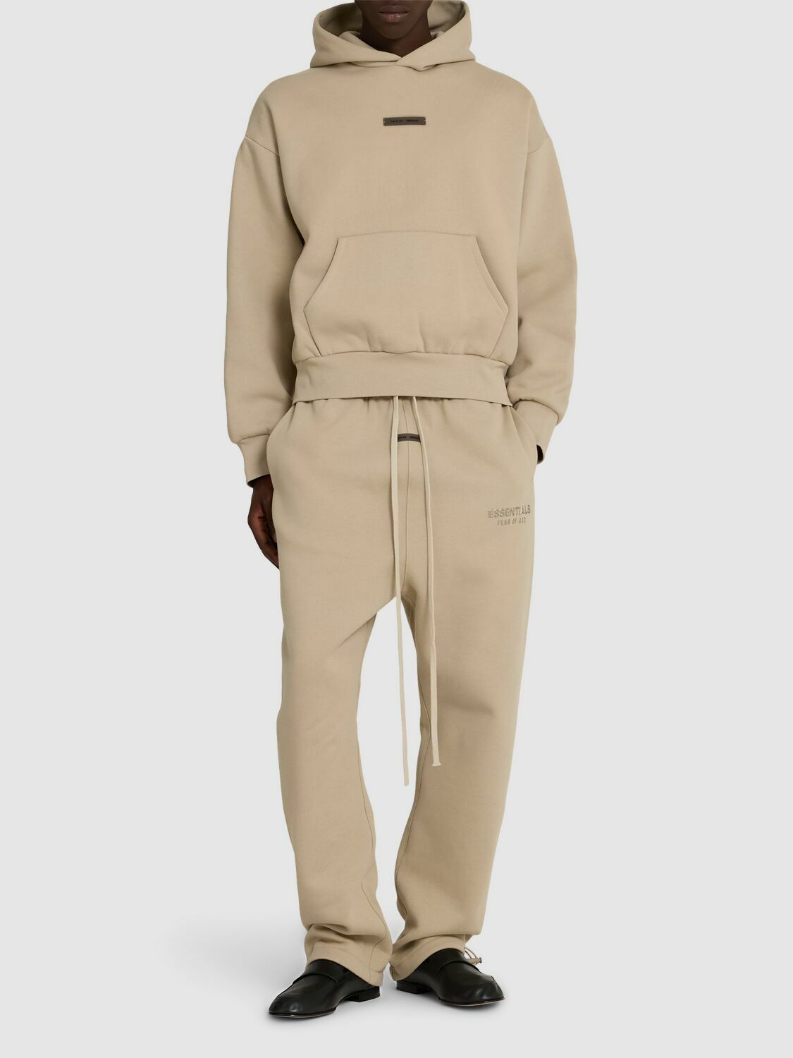FEAR OF GOD ESSENTIALS Classic Fit Fleece Hoodie Fear Of God Essentials