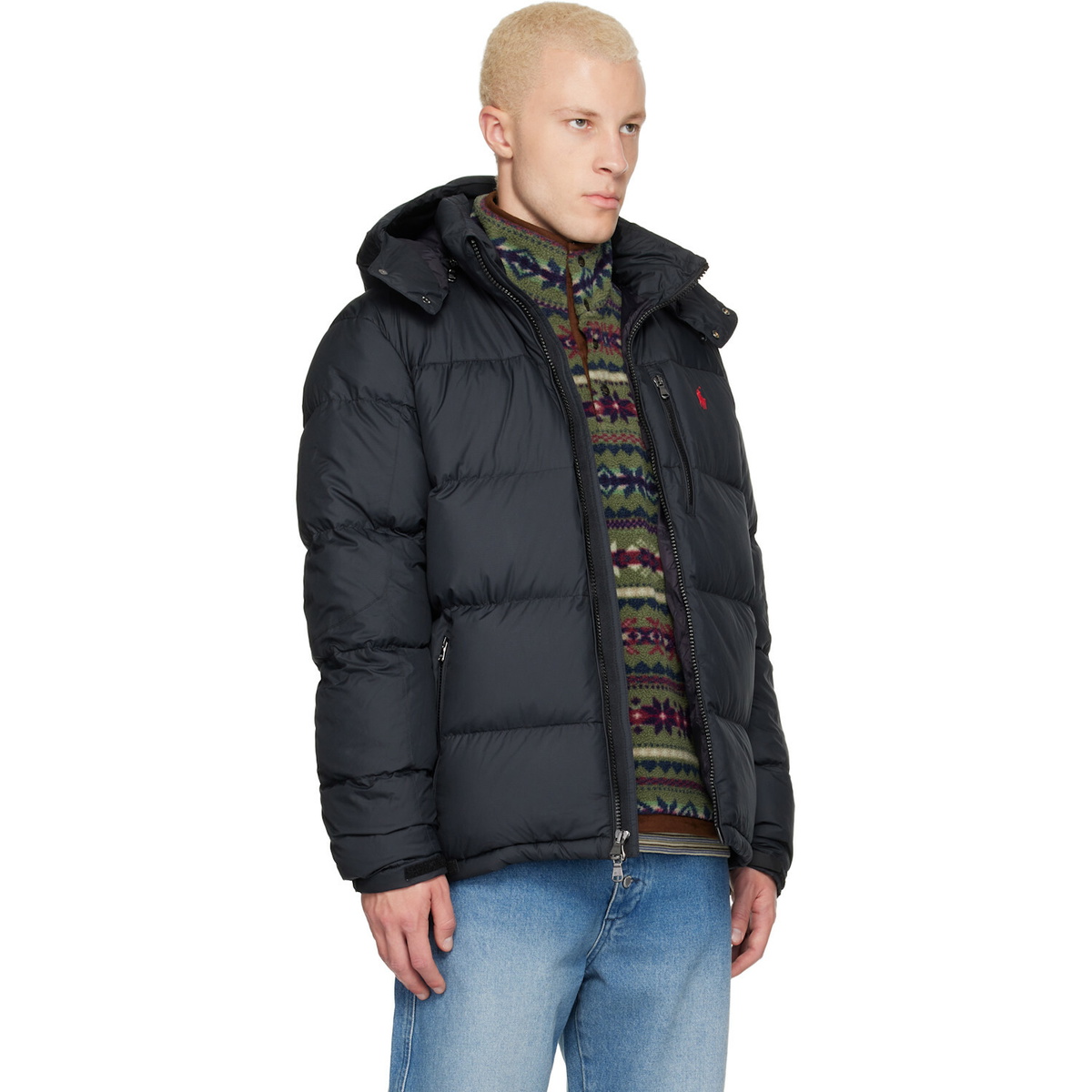 Polo Ralph Lauren Black 'The Gorham' Down Jacket