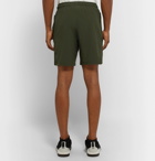 Under Armour - Cage Mesh-Trimmed Stretch-Shell Shorts - Men - Green