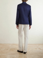 Paul Smith - Slim-Fit Linen and Virgin Wool-Blend Suit Jacket - Blue