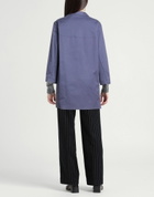 Alessia Santi Womens Jacket Slate in Blue
