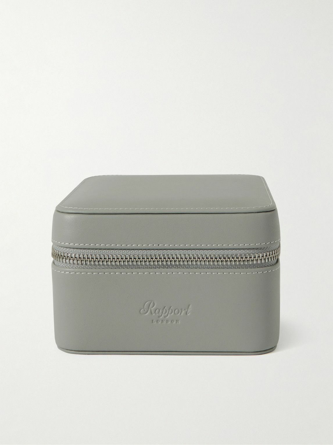 Rapport London - Hyde Park Zip-Around Leather Watch Box
