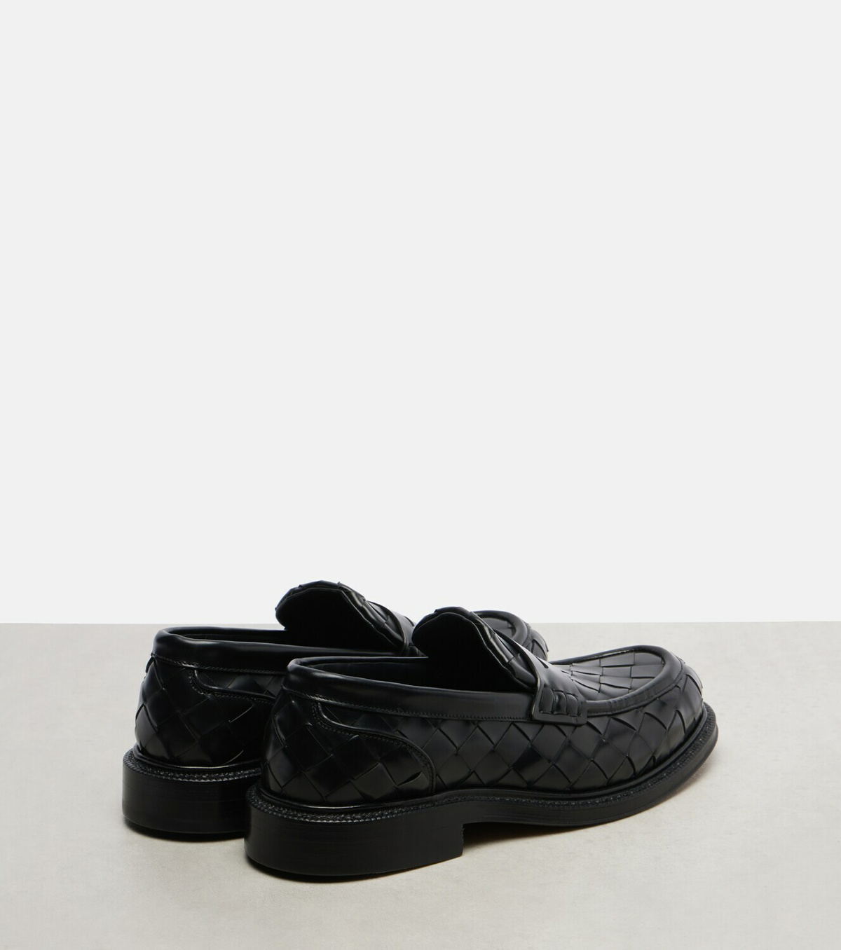 Bottega Veneta James Intrecciato leather loafers