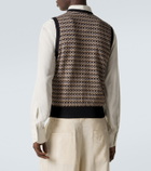 Lemaire Cotton jacquard sweater vest