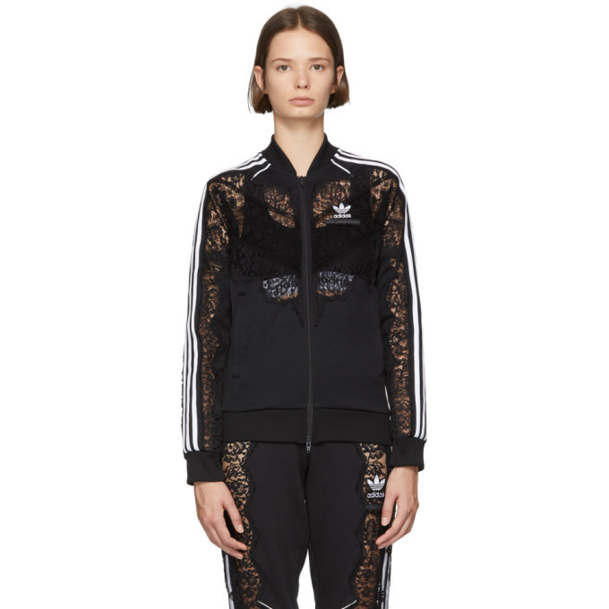 Photo: Stella McCartney Black adidas Edition Lace Bomber Jacket