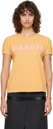 MM6 Maison Margiela Yellow 'Margie' T-Shirt