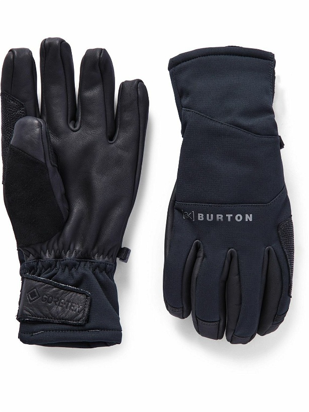 Photo: BURTON - Leather and GORE-TEX® Gloves - Black