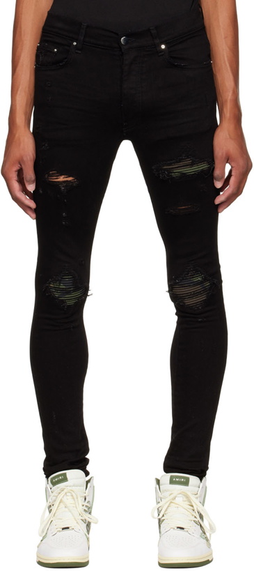 Photo: AMIRI Black MX1 Jeans