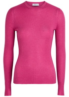 Gabriela Hearst Browning Cashmere-blend top Pink
