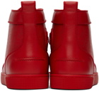 Christian Louboutin Red Louis Orlato Sneakers