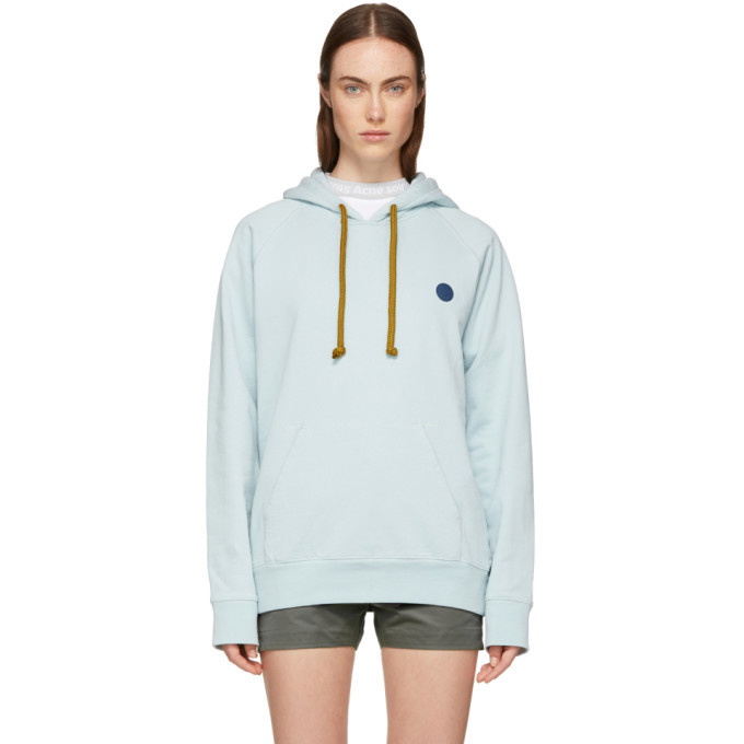 Photo: Acne Studios Blue Bla Konst Oversized Hoodie