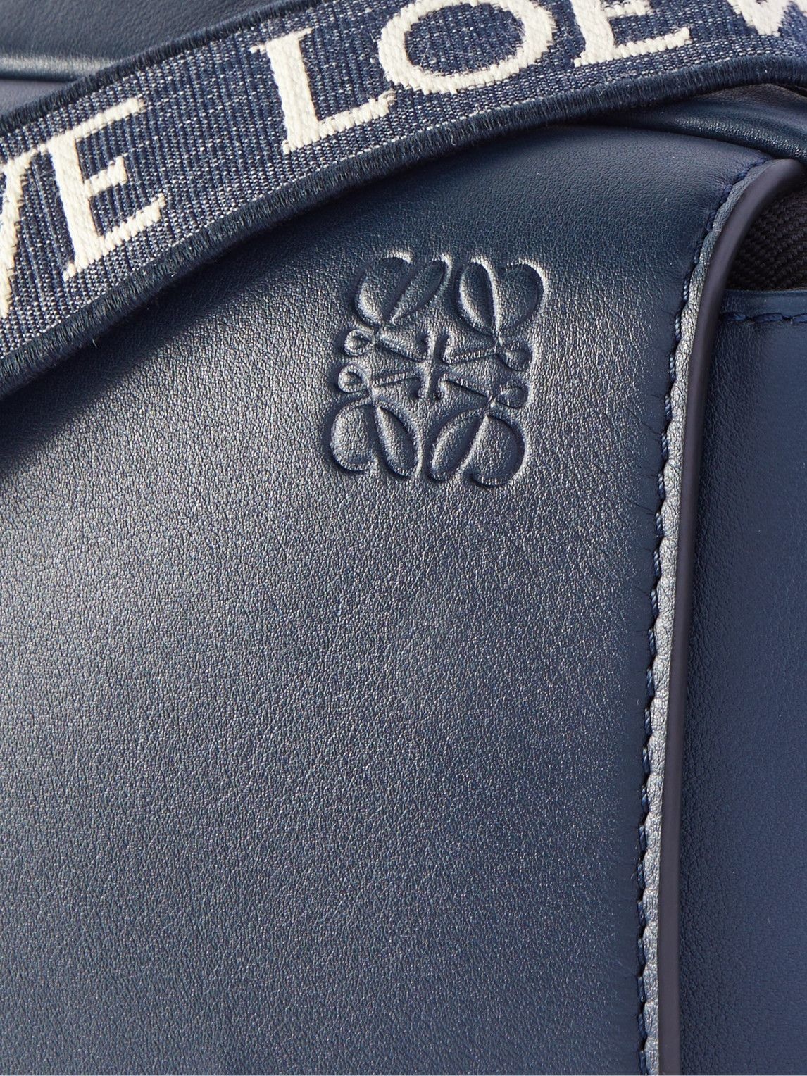 LOEWE Goya Puffer Logo-Embellished Shell Messenger Bag for Men