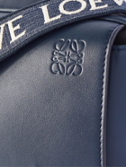 Loewe - Military XS Logo-Detailed Leather Messenger Bag