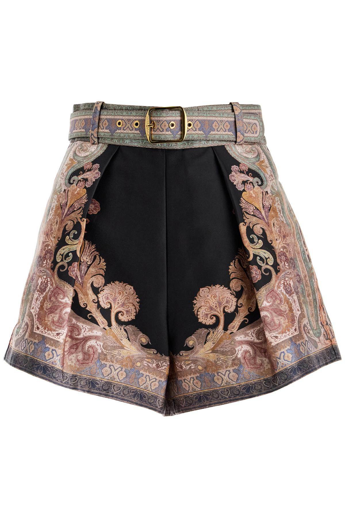 ZIMMERMANN silk and cotton set of shorts with Black Zimmermann