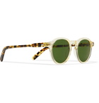 Moscot - Miltzen Round-Frame Tortoiseshell Acetate Sunglasses - Yellow