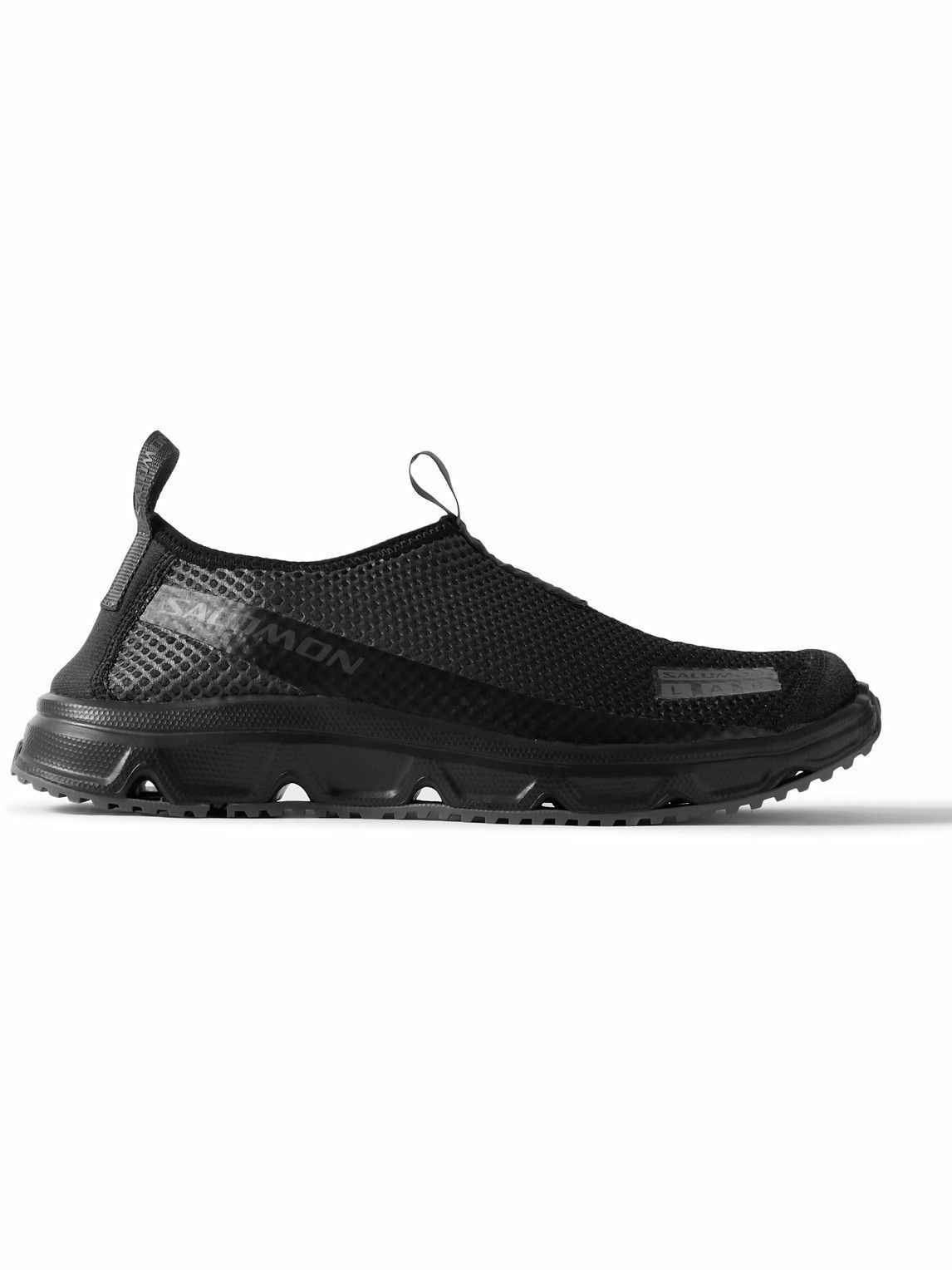 Photo: Salomon - RX MOC 3.0 Mesh Slip-On Sneakers - Black